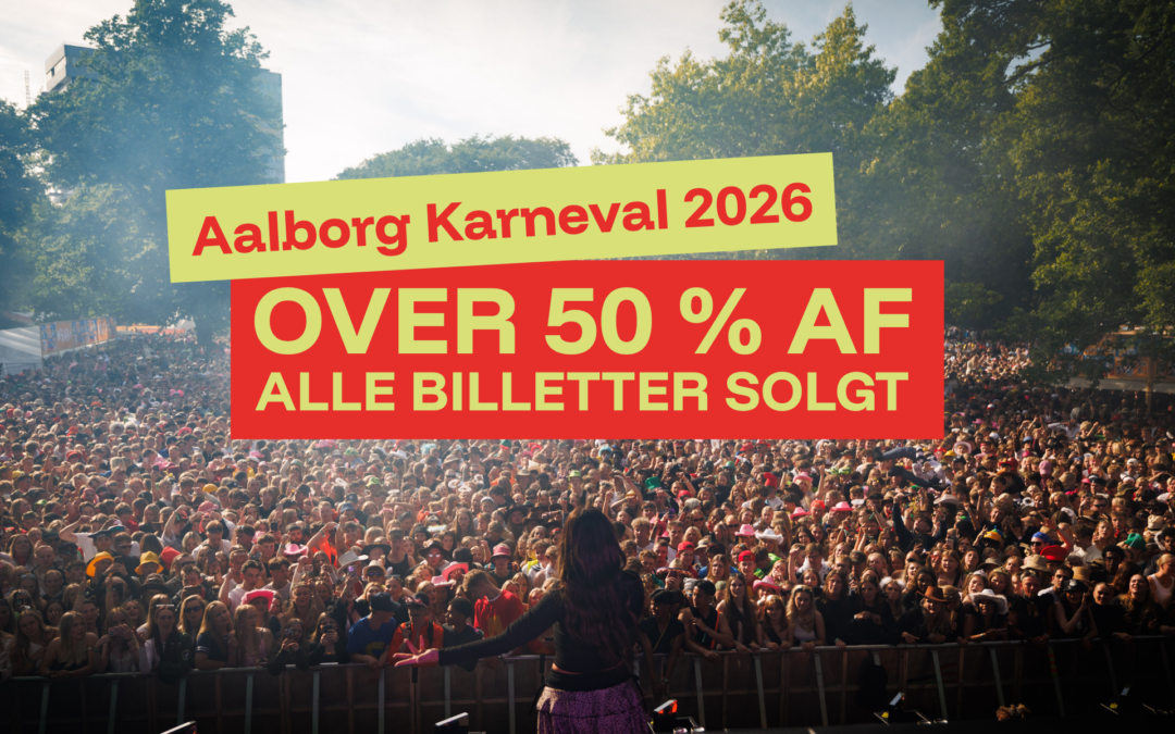 Over 50% af alle billetter solgt!